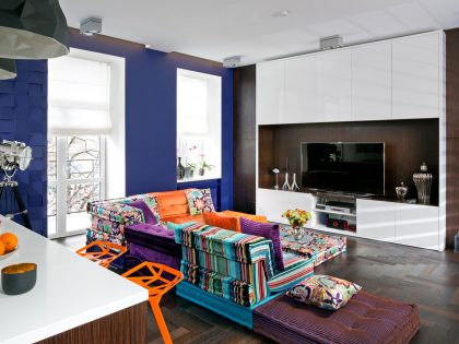A Charming and Eclectic Apartment with Whimsical Interiors in Kiev