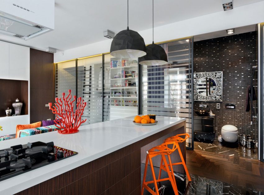 A Charming and Eclectic Apartment with Whimsical Interiors in Kiev by Sergey Makhno (4)