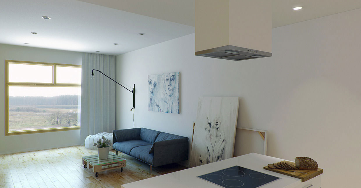 A Clean and Luminous Scandinavian Apartment in Saint Petersburg by Oleg Trofimov (1)