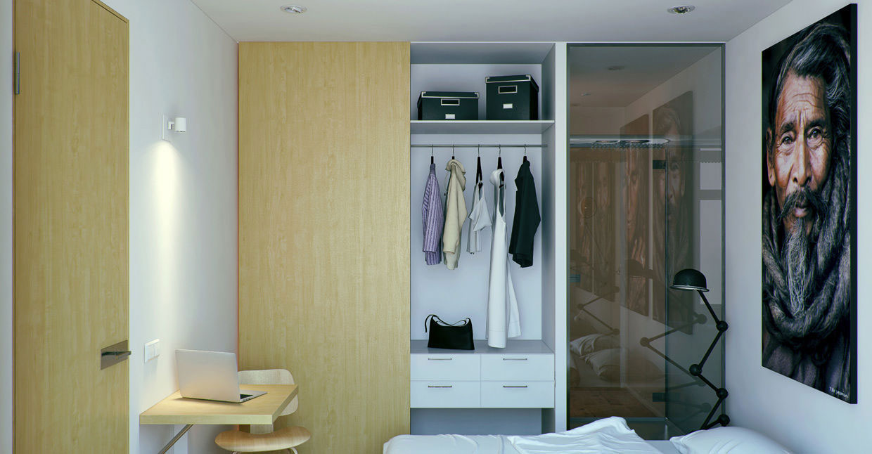 A Clean and Luminous Scandinavian Apartment in Saint Petersburg by Oleg Trofimov (12)
