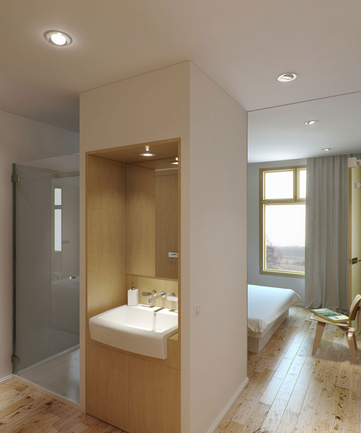 A Clean and Luminous Scandinavian Apartment in Saint Petersburg by Oleg Trofimov (13)