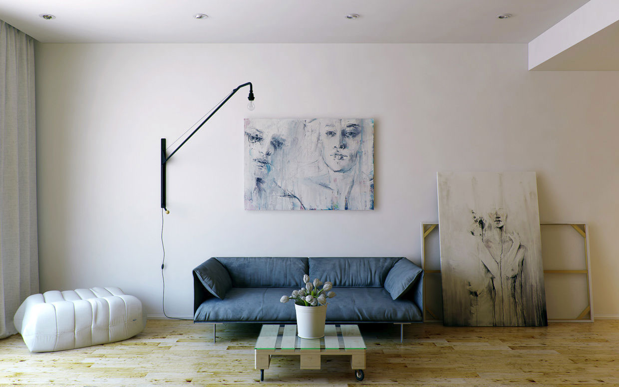 A Clean and Luminous Scandinavian Apartment in Saint Petersburg by Oleg Trofimov (2)