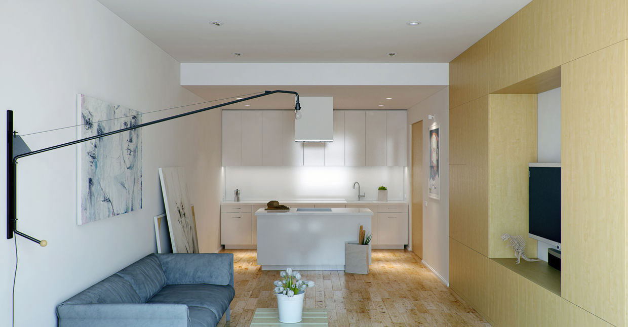 A Clean and Luminous Scandinavian Apartment in Saint Petersburg by Oleg Trofimov (3)