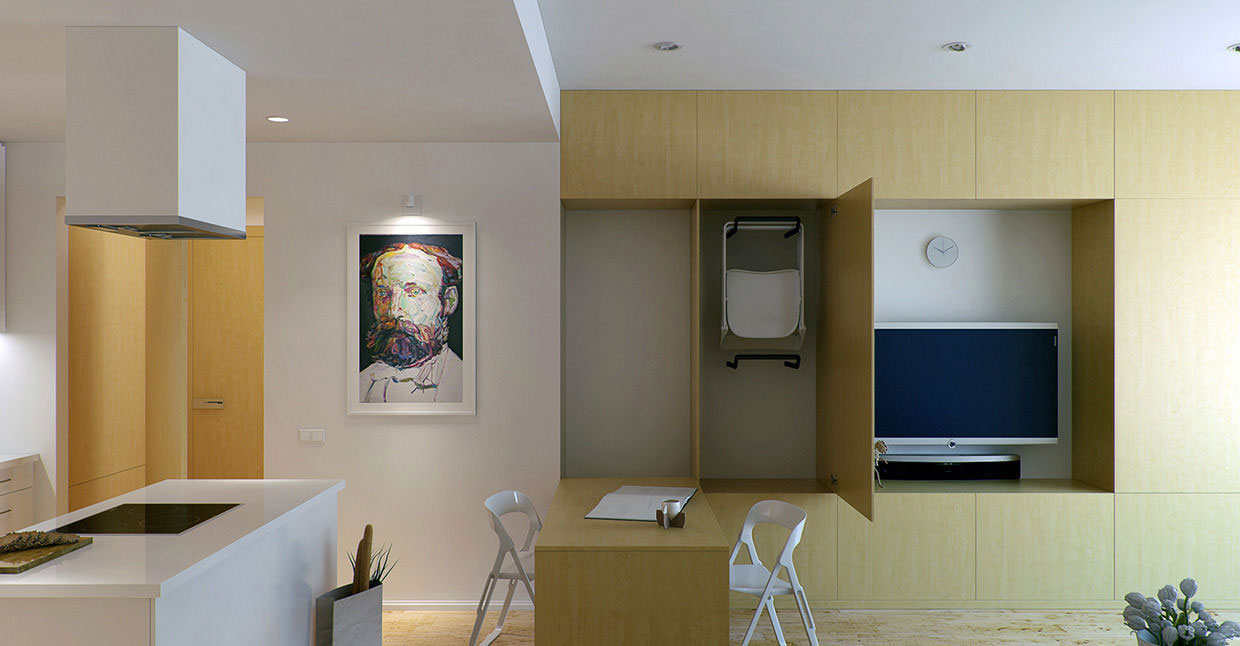 A Clean and Luminous Scandinavian Apartment in Saint Petersburg by Oleg Trofimov (4)