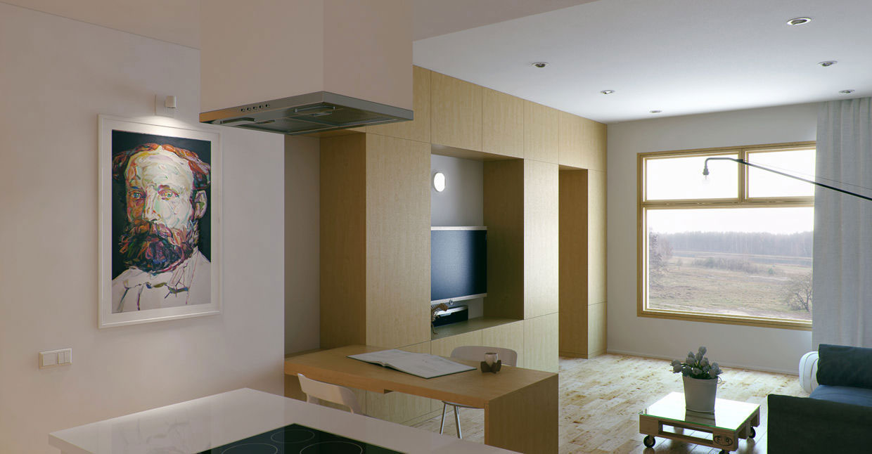 A Clean and Luminous Scandinavian Apartment in Saint Petersburg by Oleg Trofimov (5)