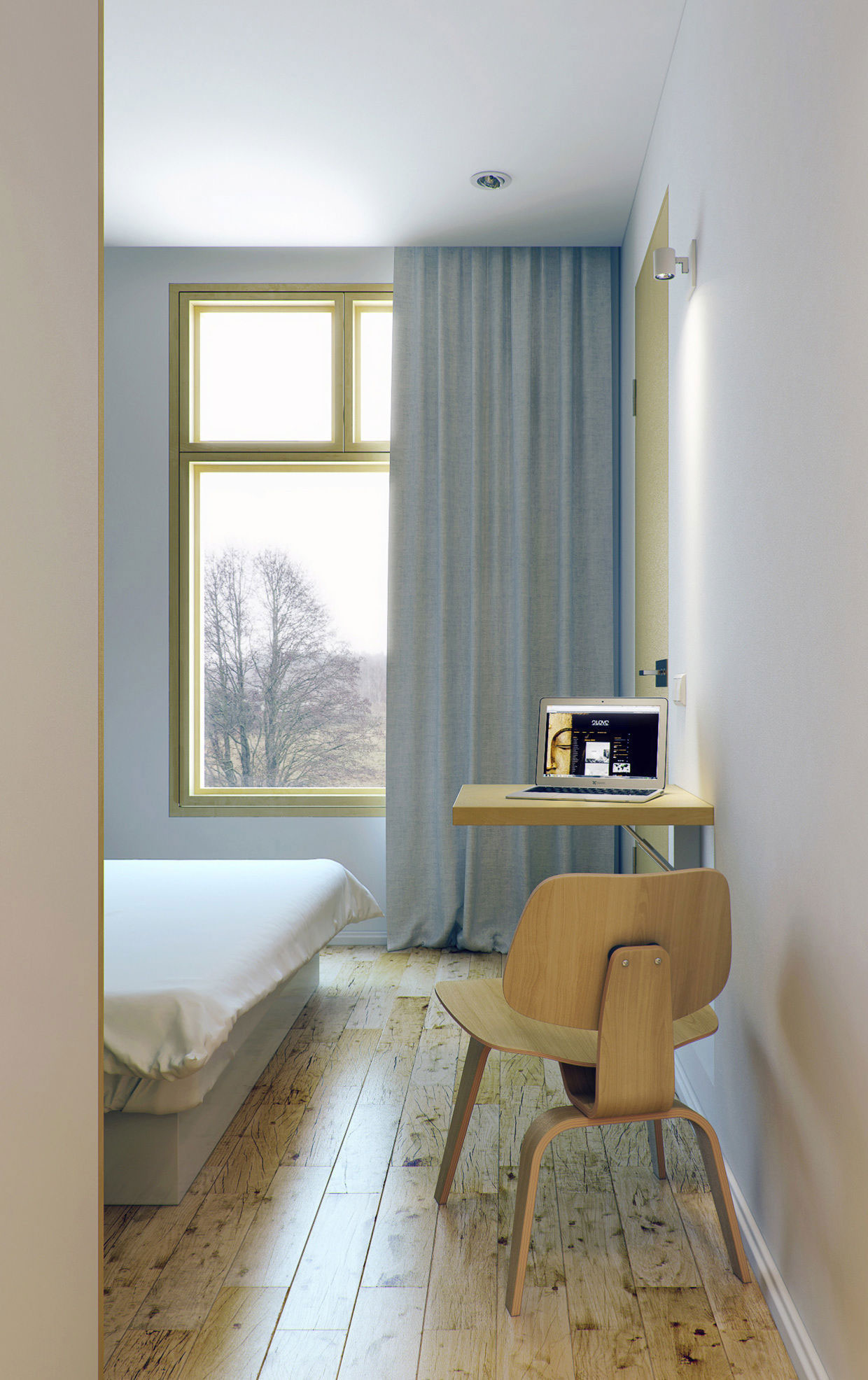 A Clean and Luminous Scandinavian Apartment in Saint Petersburg by Oleg Trofimov (9)
