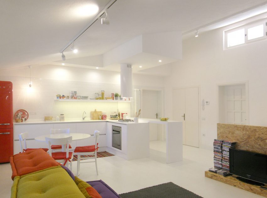 A Bright and Colorful Contemporary Apartment in San Miniato by MSplus architettura (1)