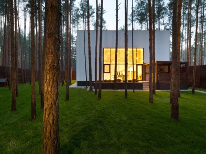 A Cozy and Comfortable Modern House for a Young Family with Two Kids in Kiev Oblast, Ukraine by Yakusha Design (12)