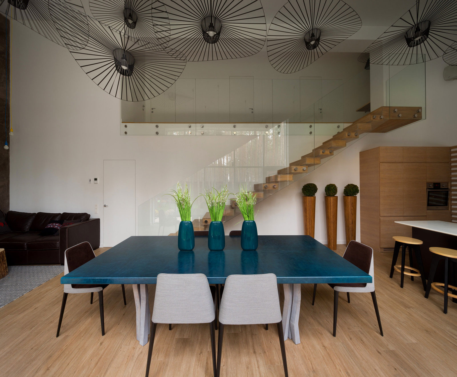 A Cozy and Comfortable Modern House for a Young Family with Two Kids in Kiev Oblast, Ukraine by Yakusha Design (3)