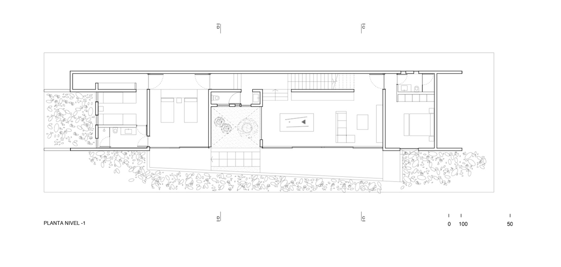 A Concrete Hillside Home with a Simple and Elegant Interior in Los Vilos, Chile by Felipe Assadi & Francisca Pulido (23)