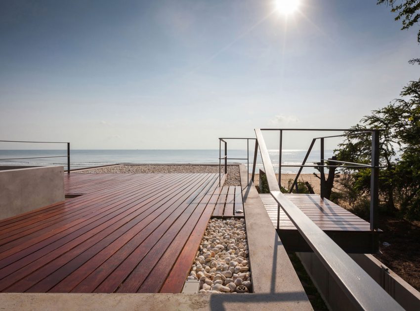 A Contemporary Beachfront Home for an Interethnic Family of Four in Prachuap Khiri Khan by Beautbureau (7)