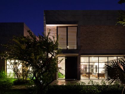 A Contemporary Home with Recycled Bricks, Concrete and Steel Frame Windows in Thao Dien by MM ++ Architects (26)