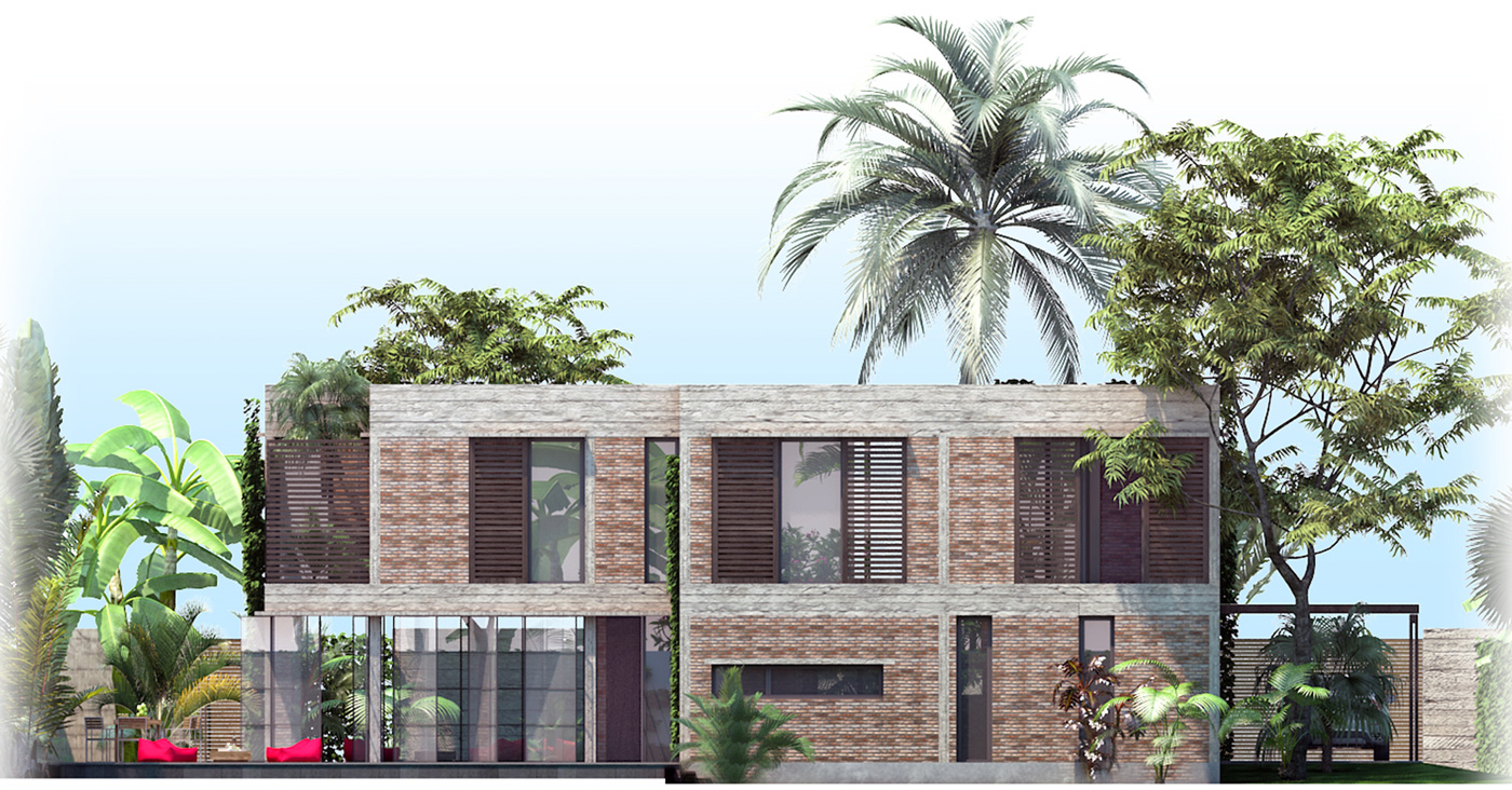 A Contemporary Home with Recycled Bricks, Concrete and Steel Frame Windows in Thao Dien by MM ++ Architects (33)