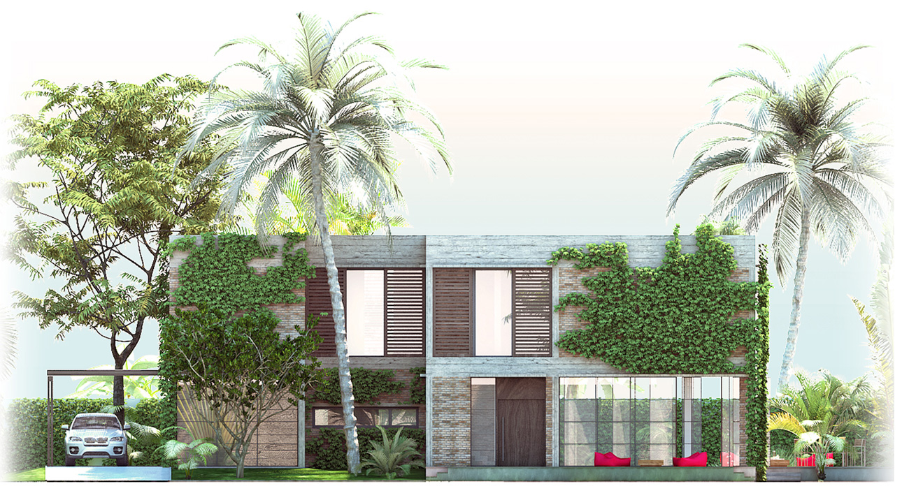 A Contemporary Home with Recycled Bricks, Concrete and Steel Frame Windows in Thao Dien by MM ++ Architects (34)