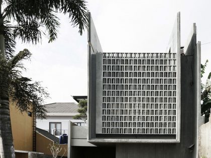 A Cozy Concrete House with Simple and Elegant Interior in Bandung City by eben (1)