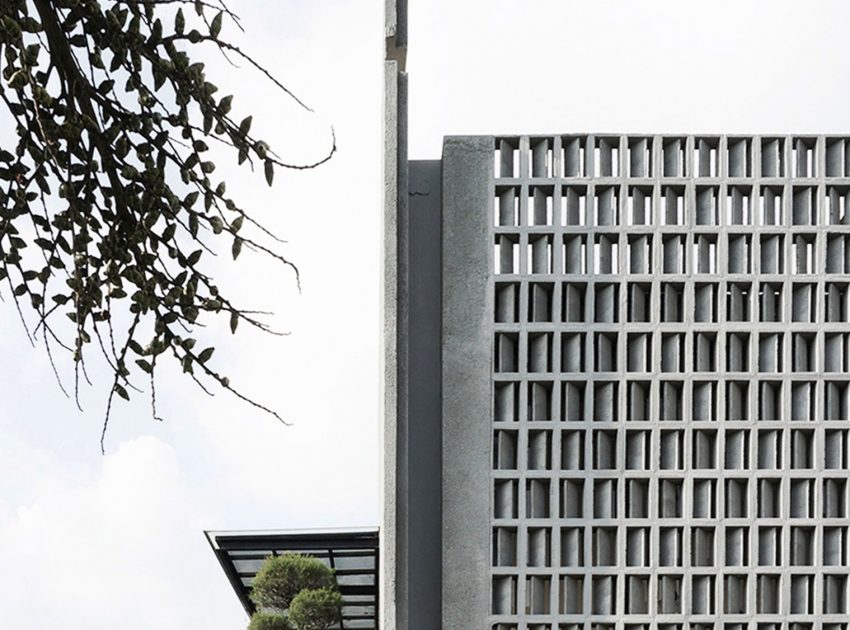 A Cozy Concrete House with Simple and Elegant Interior in Bandung City by eben (2)