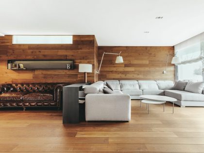 A Cozy Contemporary Home with a Warm and Light Interiors in Barcelona, Spain by Dom Arquitectura (6)