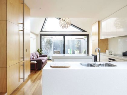A Cozy Contemporary House for a Young Family with Two Children in Fitzroy North by Nic Owen Architects (3)