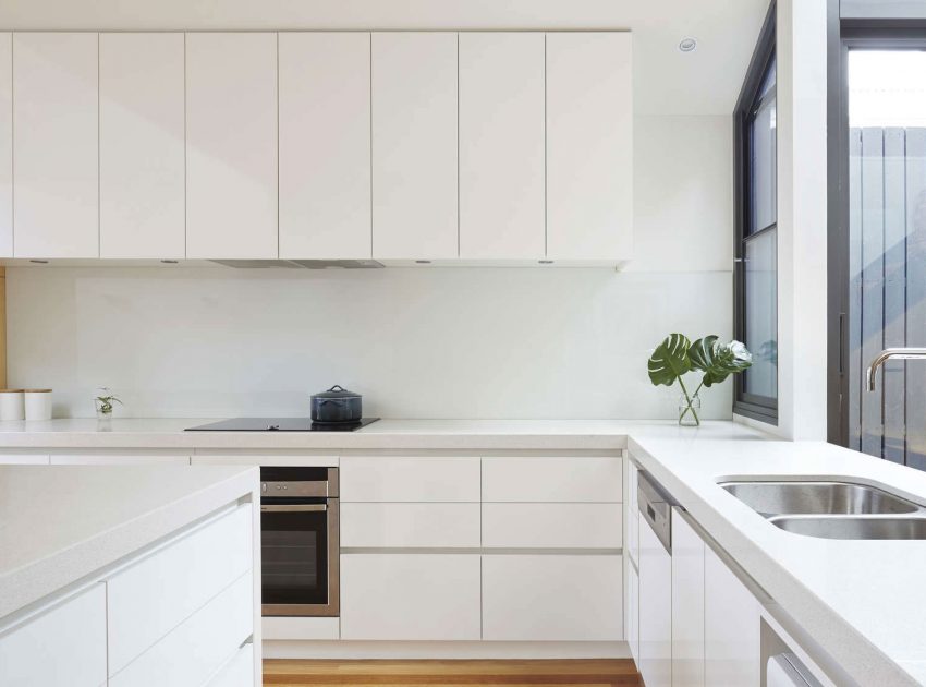 A Cozy Contemporary House for a Young Family with Two Children in Fitzroy North by Nic Owen Architects (4)