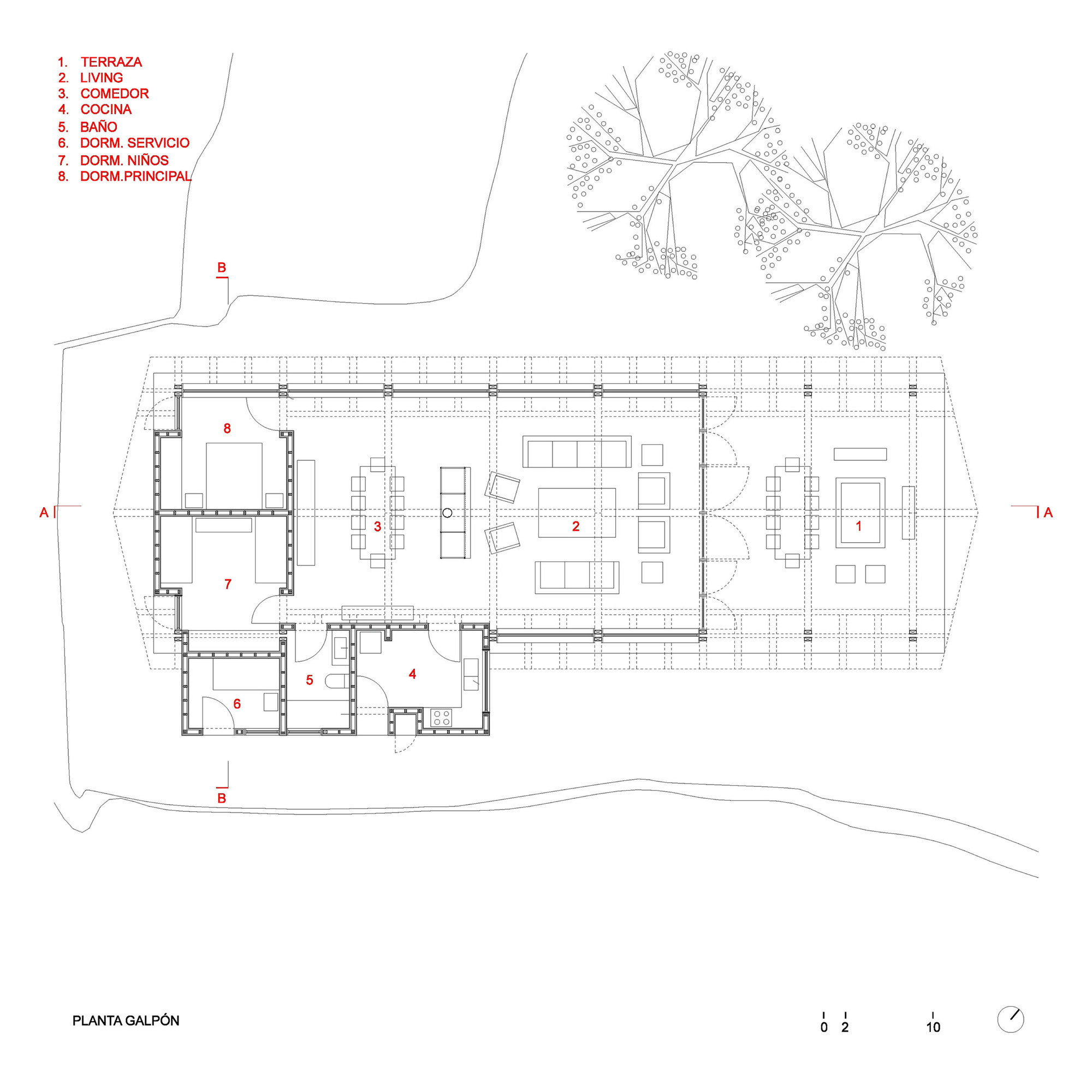 A Cozy Rustic Barn House Surrounded by a Lush Forest of Los Ríos Region, Chile by Estudio Valdés Arquitectos (12)