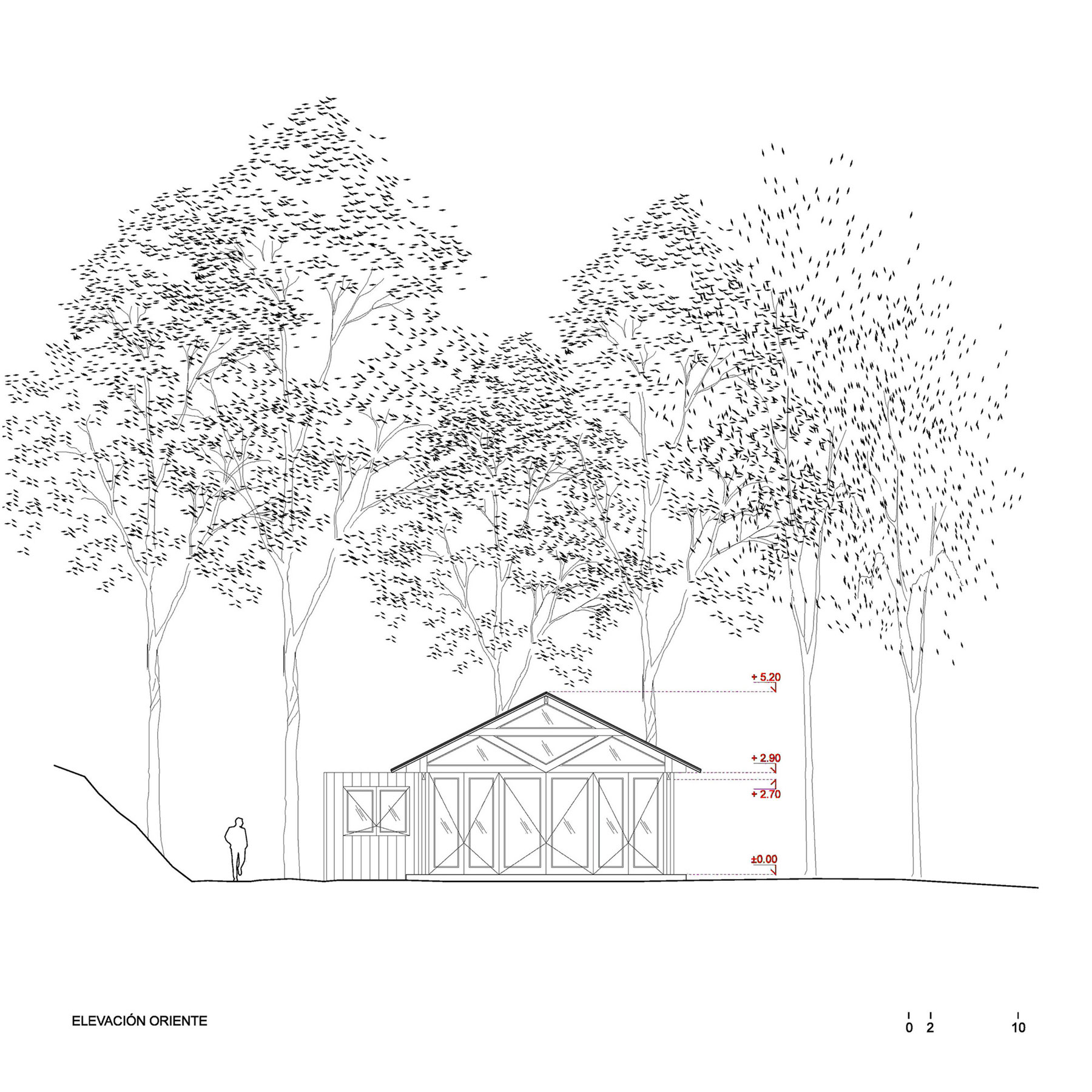 A Cozy Rustic Barn House Surrounded by a Lush Forest of Los Ríos Region, Chile by Estudio Valdés Arquitectos (17)