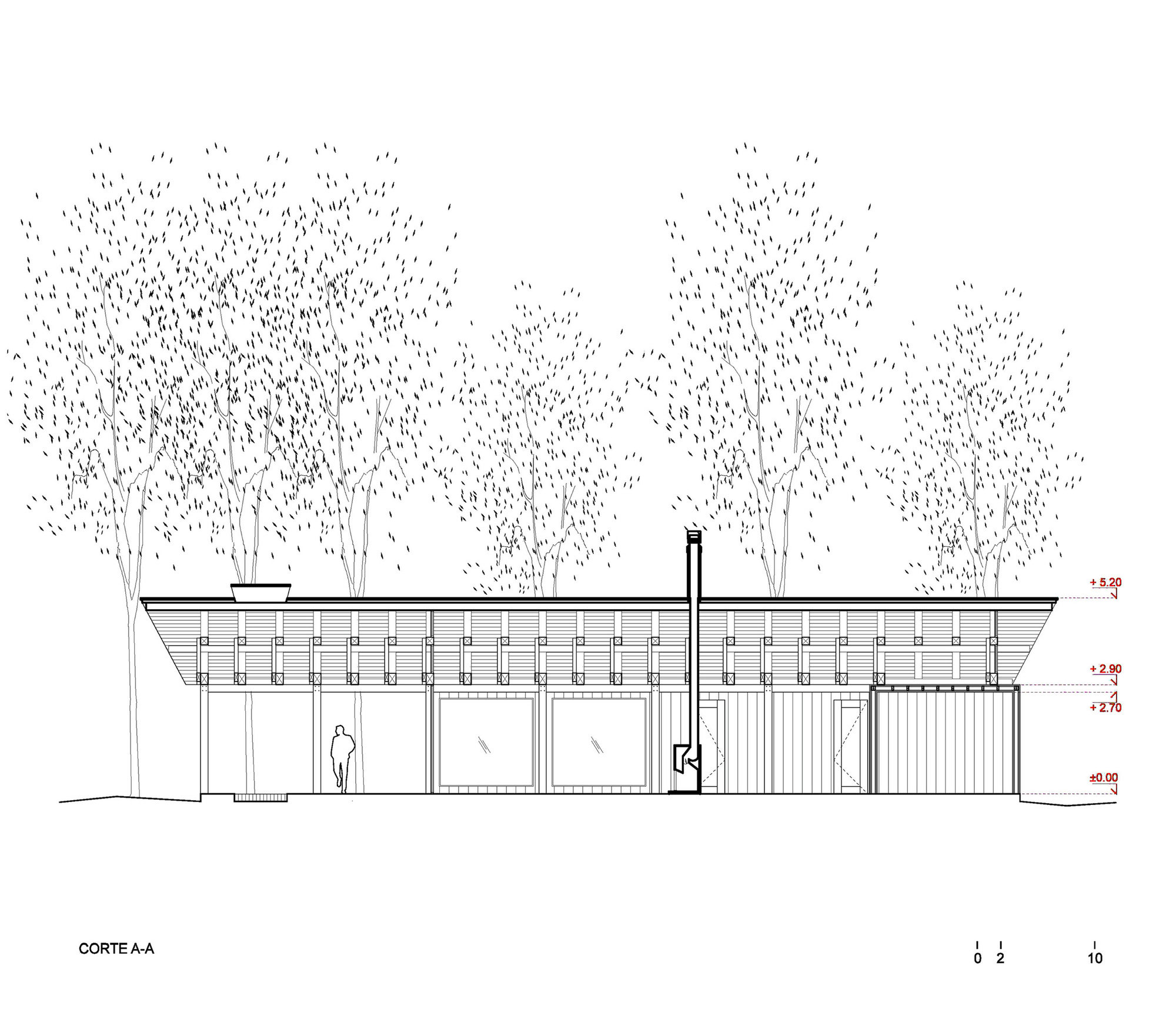 A Cozy Rustic Barn House Surrounded by a Lush Forest of Los Ríos Region, Chile by Estudio Valdés Arquitectos (19)