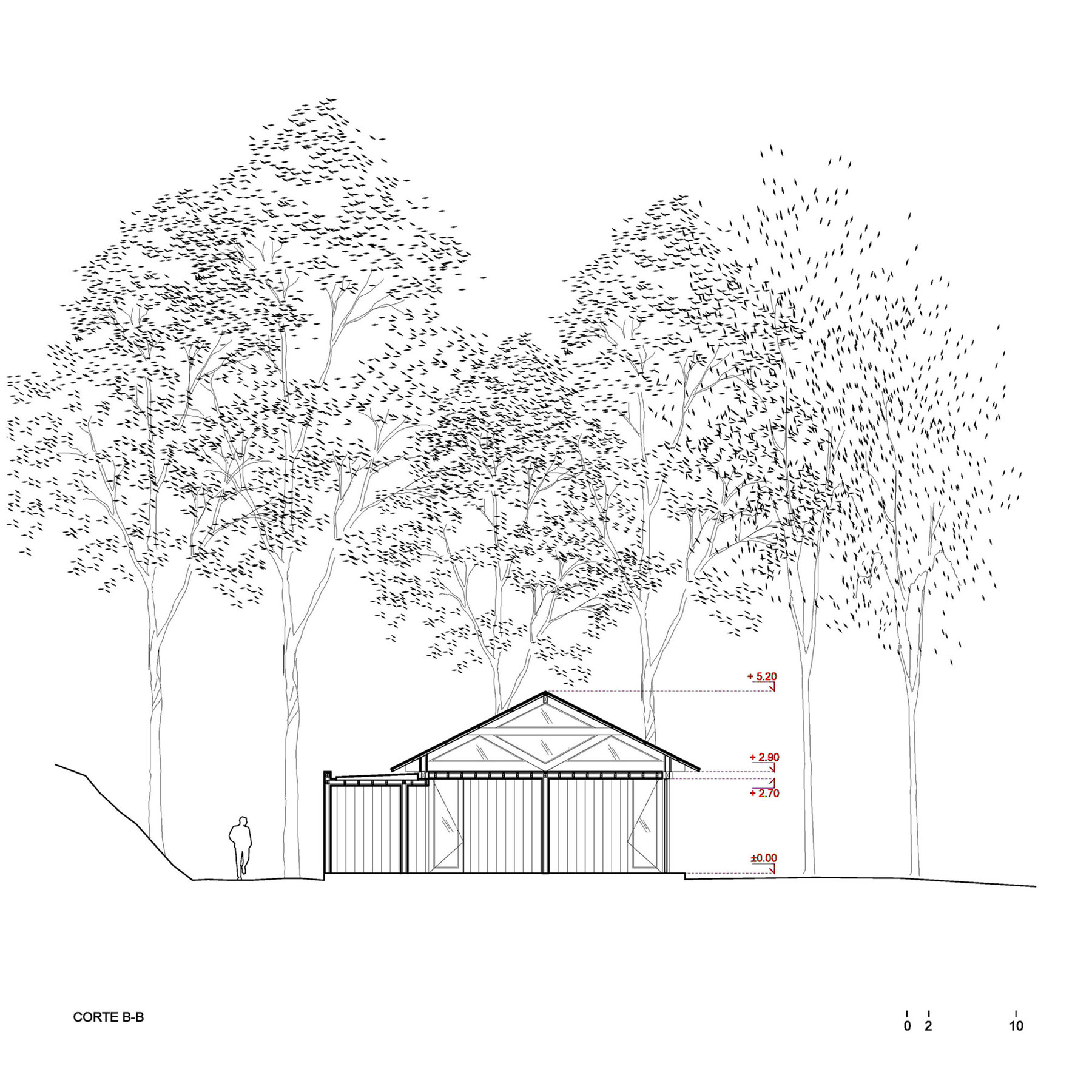 A Cozy Rustic Barn House Surrounded by a Lush Forest of Los Ríos Region, Chile by Estudio Valdés Arquitectos (20)