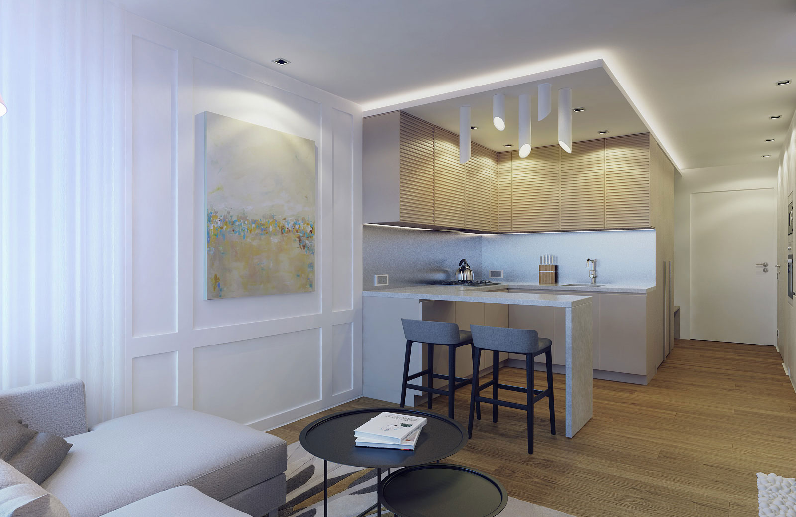 A Cozy and Compact Contemporary Apartment in Kiev, Ukraine by Eugene Meshcheruk (6)