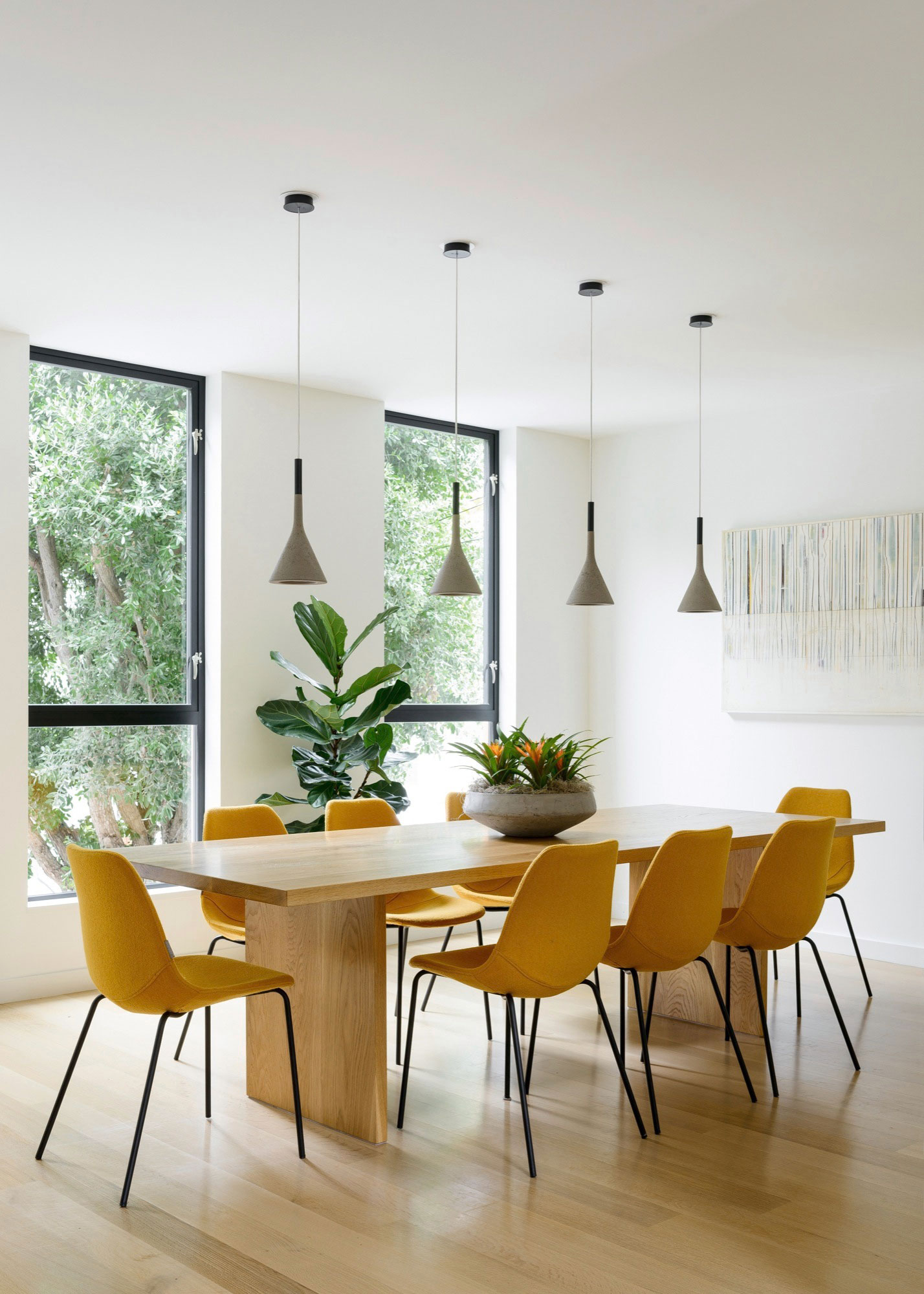 A Cozy and Playful Contemporary Home with Rooftop Garden in San Francisco by Feldman Architecture (5)