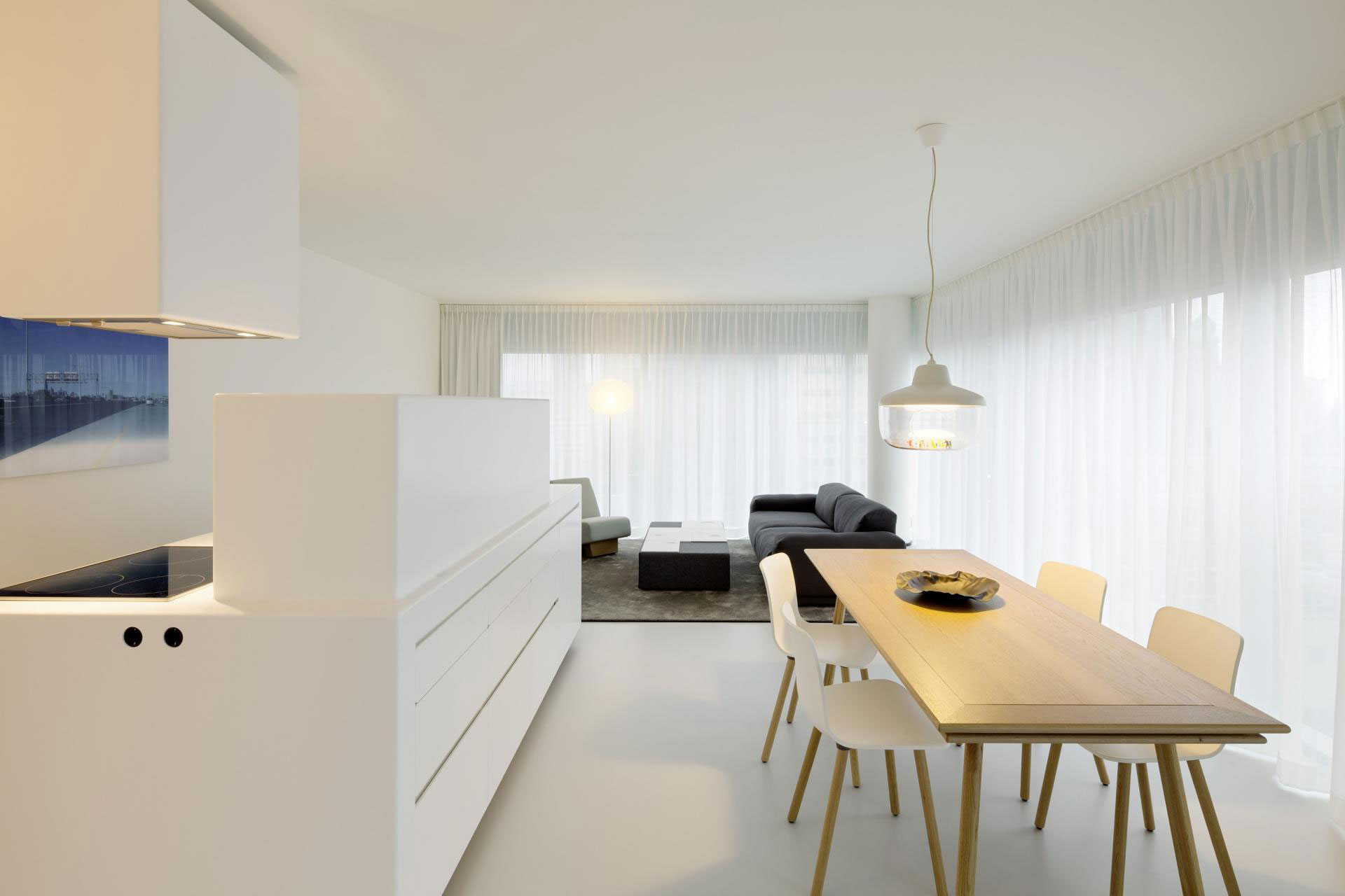 A Energy Efficient Modern Apartment with Stunning Views in Rotterdam, The Netherlands by Wiel Arets Architects (13)