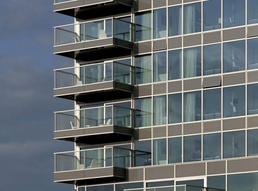 A Energy Efficient Modern Apartment with Stunning Views in Rotterdam, The Netherlands by Wiel Arets Architects (16)