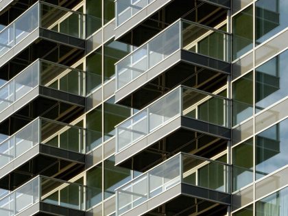 A Energy Efficient Modern Apartment with Stunning Views in Rotterdam, The Netherlands by Wiel Arets Architects (18)