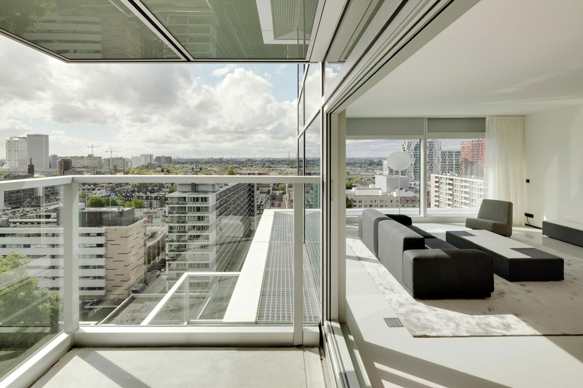 A Energy Efficient Modern Apartment with Stunning Views in Rotterdam, The Netherlands by Wiel Arets Architects (2)