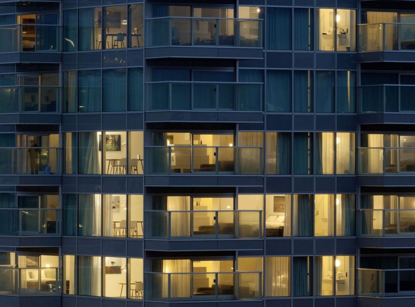 A Energy Efficient Modern Apartment with Stunning Views in Rotterdam, The Netherlands by Wiel Arets Architects (21)