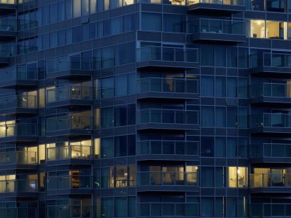 A Energy Efficient Modern Apartment with Stunning Views in Rotterdam, The Netherlands by Wiel Arets Architects (22)