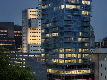 A Energy Efficient Modern Apartment with Stunning Views in Rotterdam, The Netherlands by Wiel Arets Architects (23)