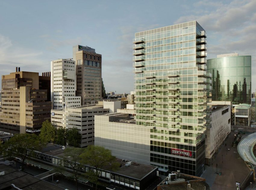 A Energy Efficient Modern Apartment with Stunning Views in Rotterdam, The Netherlands by Wiel Arets Architects (24)