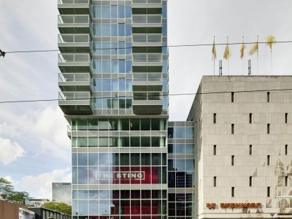 A Energy Efficient Modern Apartment with Stunning Views in Rotterdam, The Netherlands by Wiel Arets Architects (25)