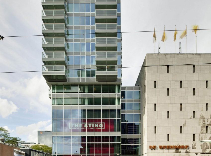 A Energy Efficient Modern Apartment with Stunning Views in Rotterdam, The Netherlands by Wiel Arets Architects (25)