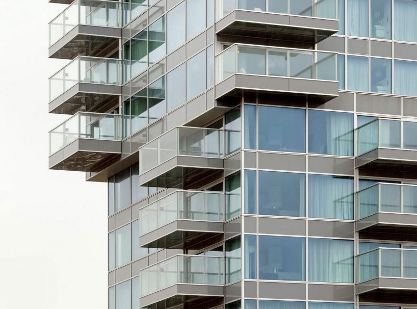 A Energy Efficient Modern Apartment with Stunning Views in Rotterdam, The Netherlands by Wiel Arets Architects (28)