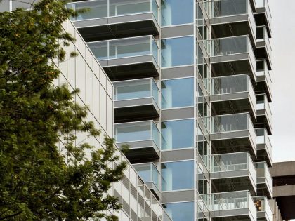 A Energy Efficient Modern Apartment with Stunning Views in Rotterdam, The Netherlands by Wiel Arets Architects (29)