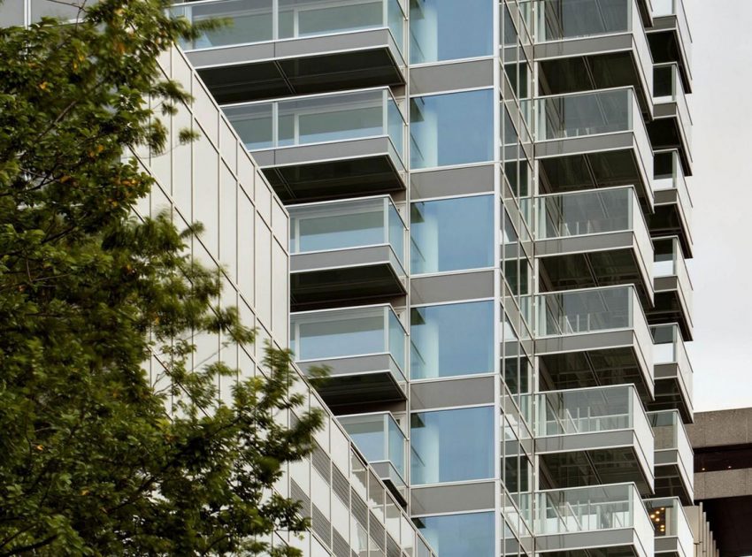 A Energy Efficient Modern Apartment with Stunning Views in Rotterdam, The Netherlands by Wiel Arets Architects (29)