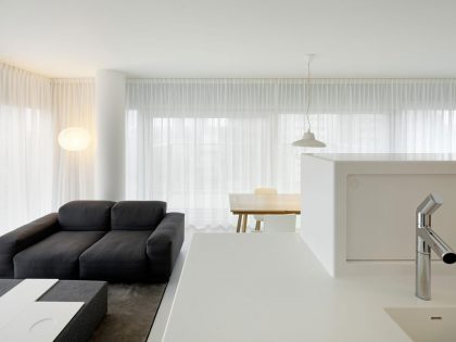 A Energy Efficient Modern Apartment with Stunning Views in Rotterdam, The Netherlands by Wiel Arets Architects (4)