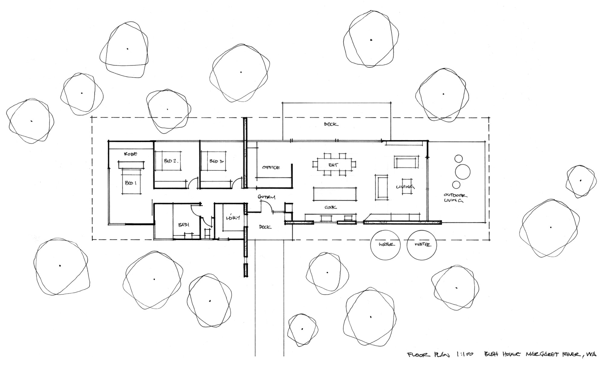 A Light-Filled Contemporary Home with Corrugated Steel Walls in Margaret River by Archterra Architects (22)