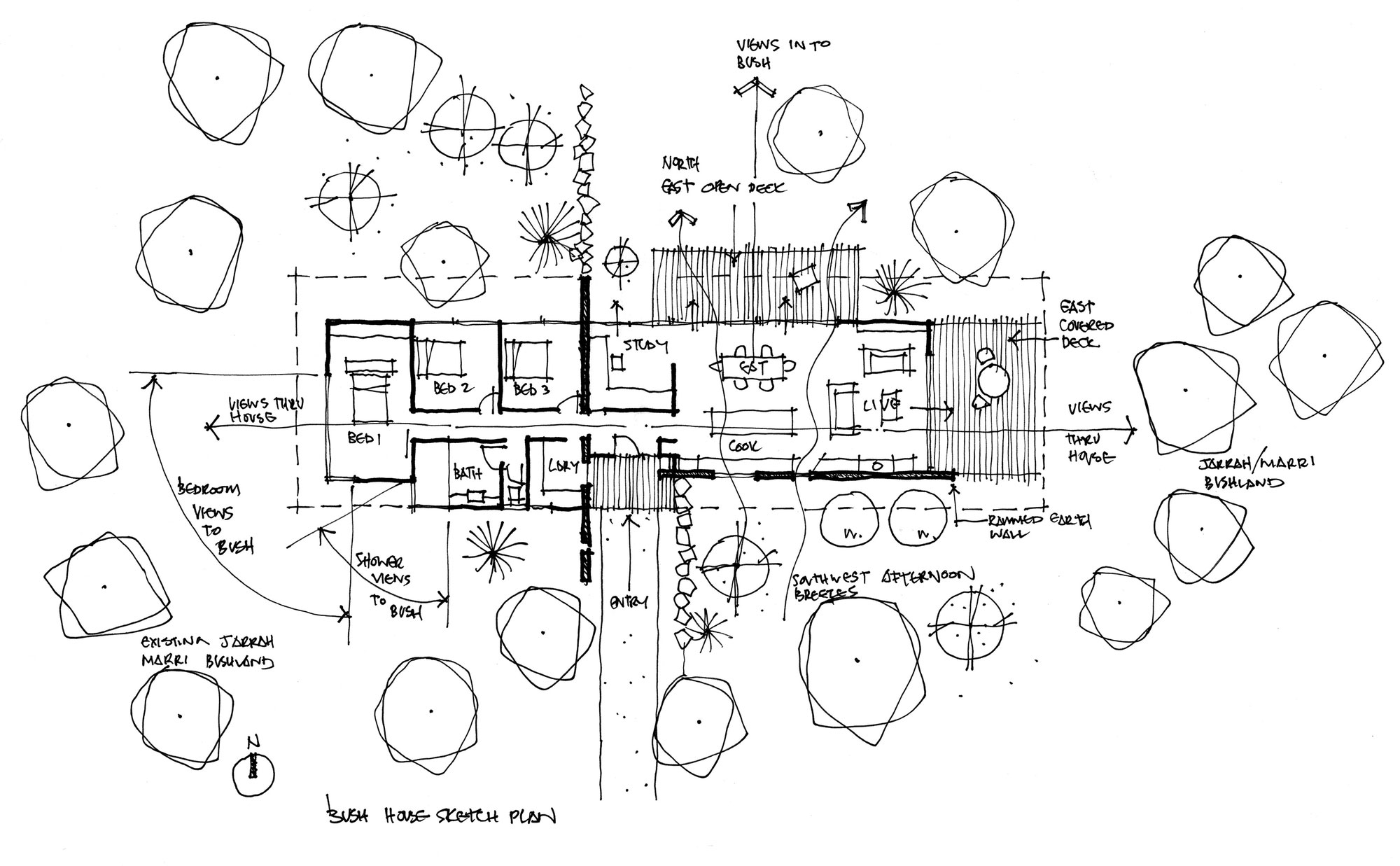 A Light-Filled Contemporary Home with Corrugated Steel Walls in Margaret River by Archterra Architects (26)