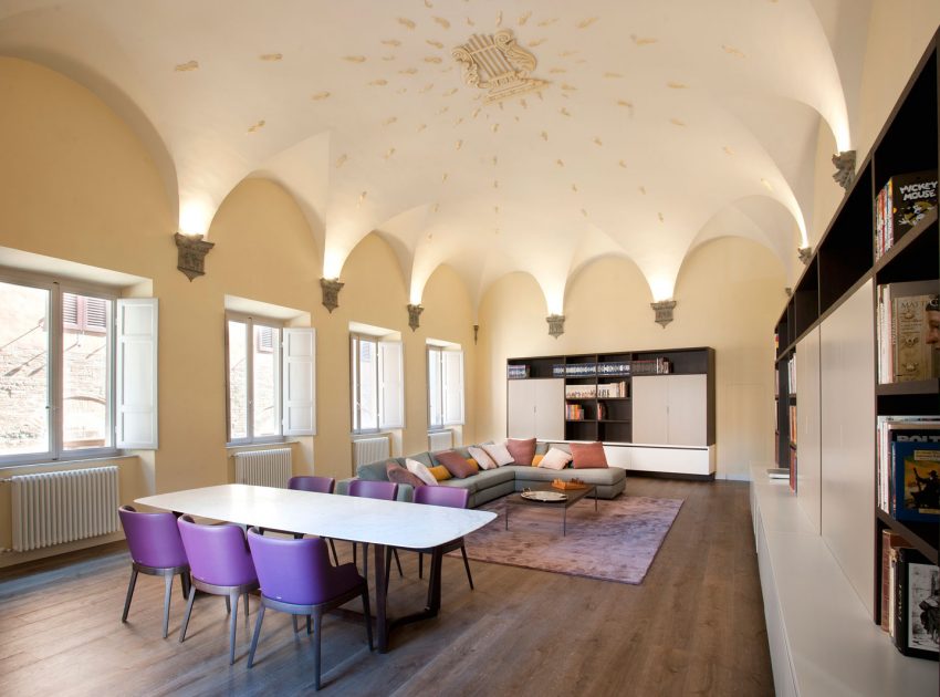 A Luminous Apartment Full of Contemporary Elegance in Siena, Italy by CMT Architetti (12)