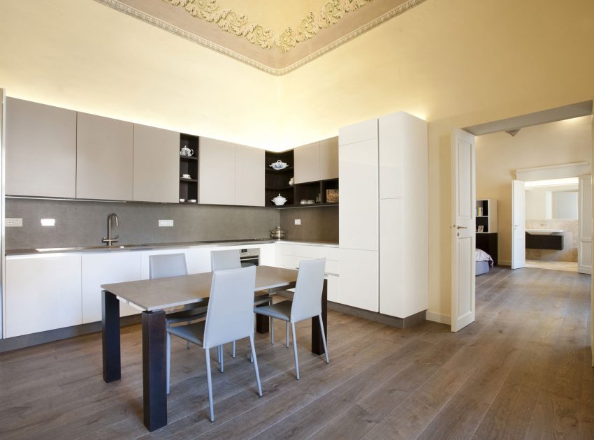 A Luminous Apartment Full of Contemporary Elegance in Siena, Italy by CMT Architetti (9)