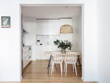 A Luminous Apartment Mixes Character Charm with Contemporary Style in Lisbon by Arkstudio (5)