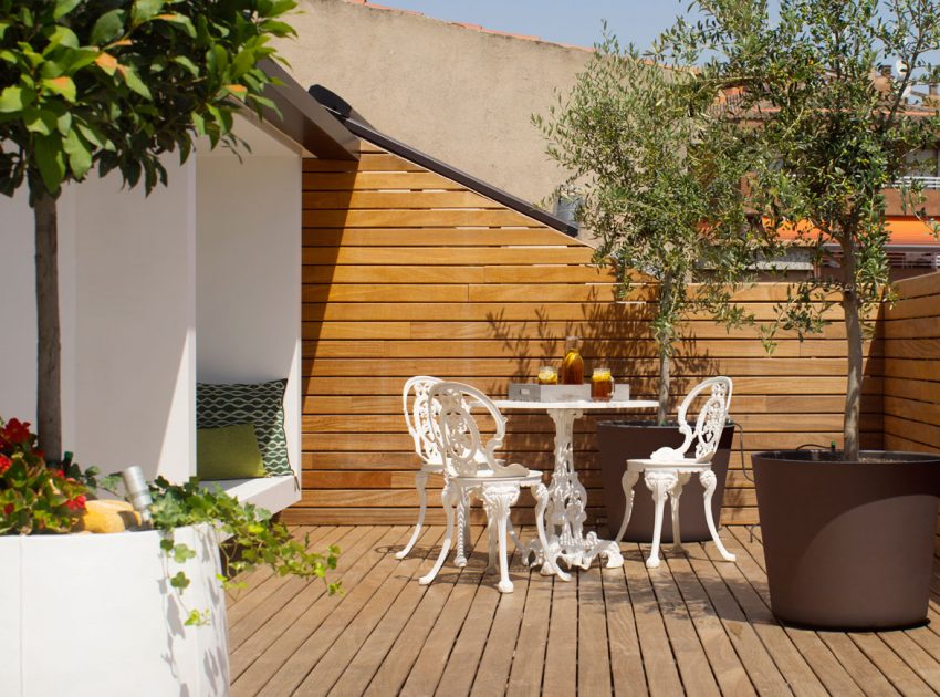 A Luminous and Airy Contemporary Home with Terrace in Barcelona by Susanna Cots Estudi de Disseny (14)