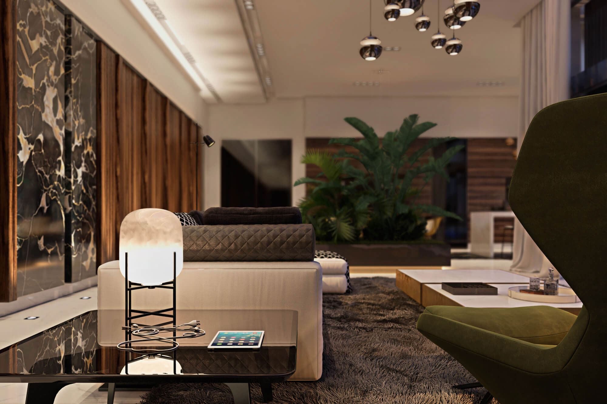 A Luxurious Contemporary Home with Stylish Interiors in Sardinia, Italy by Iryna Dzhemesyuk and Vitaly Yurov (10)